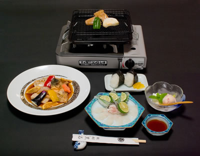 ふぐ焼バーベキューランチ