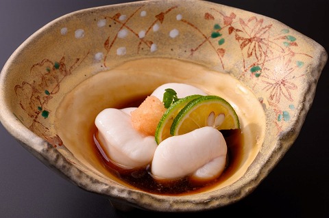 とらふぐ白子ポンズ（写真）