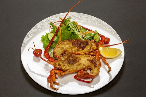 伊勢海老のバター焼き