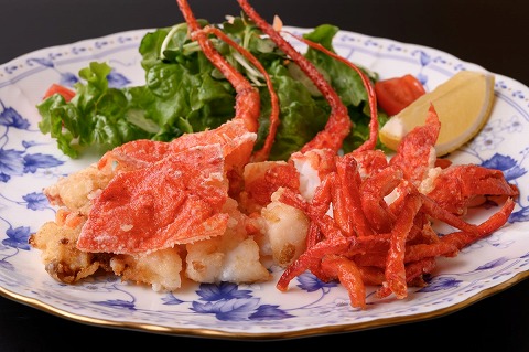 幻の脱皮伊勢海老のバター焼き（写真）
